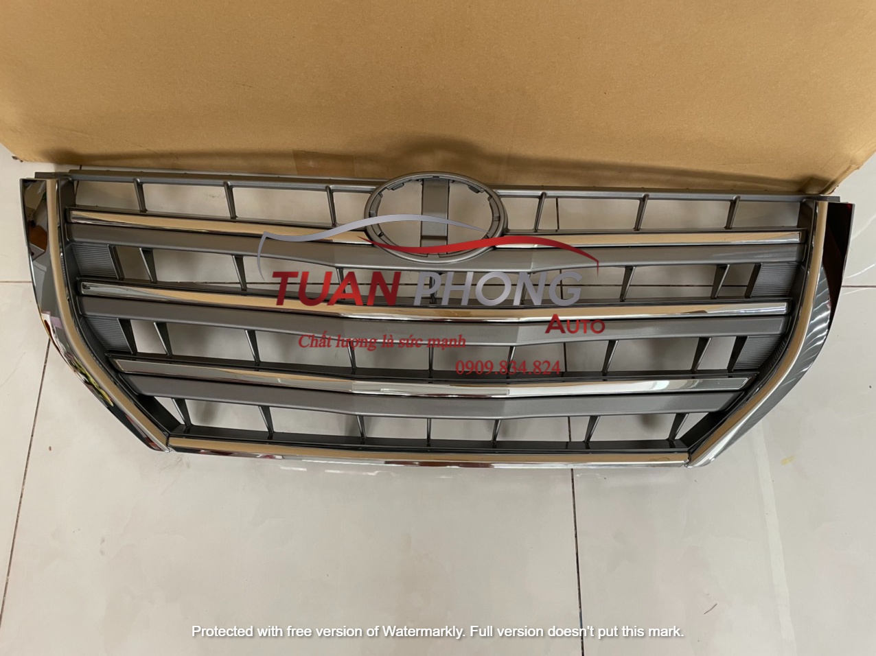 Mặt Ga Lăng TOYOTA INNOVA 2014 2015 2016(Mạ Crom)